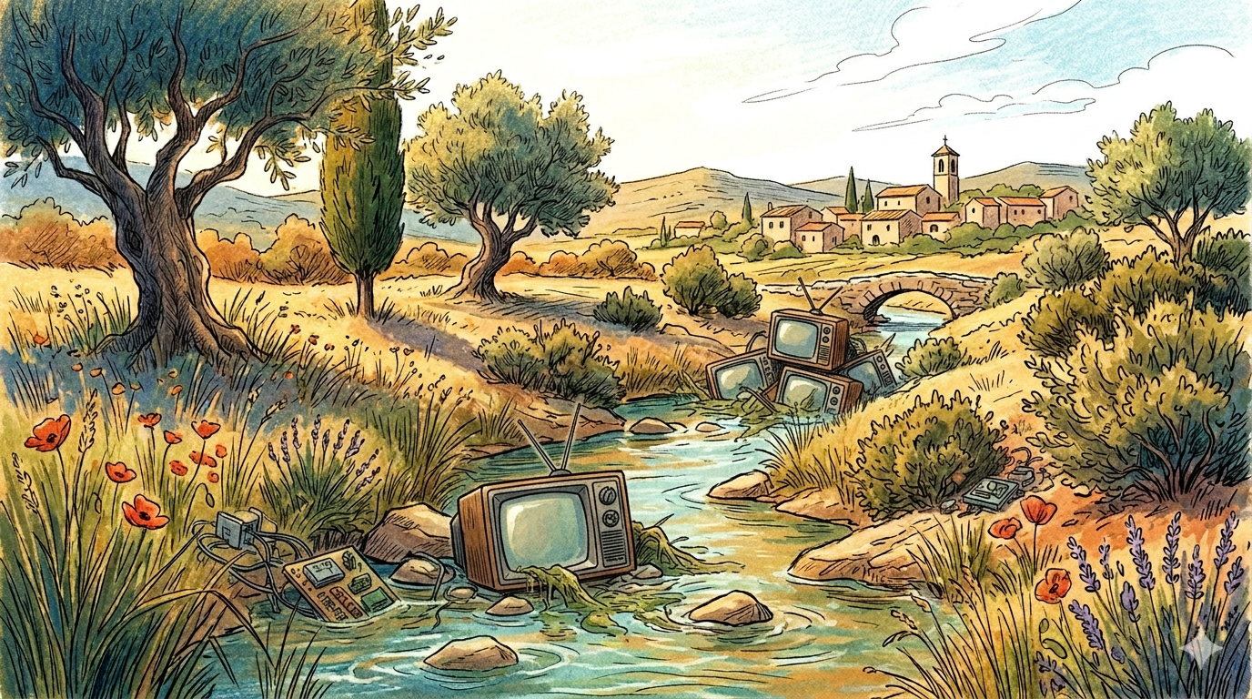 Nettoyage du ruisseau de Coucarière