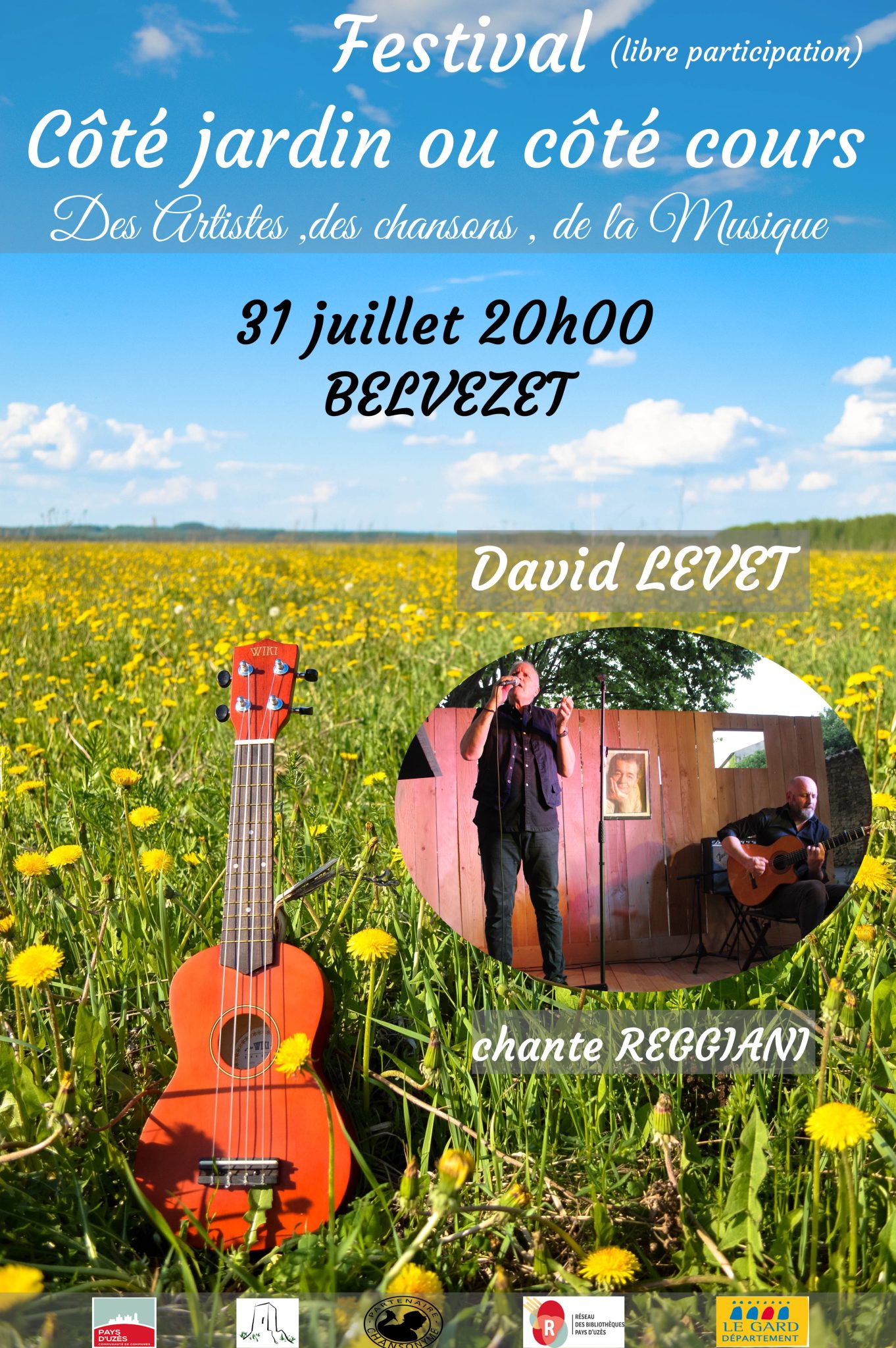 Festival Côté jardin ou côté cours : Daniel LEVET