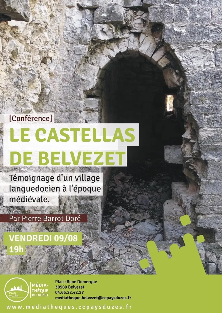 Conférence sur le Castellas de Belvézet