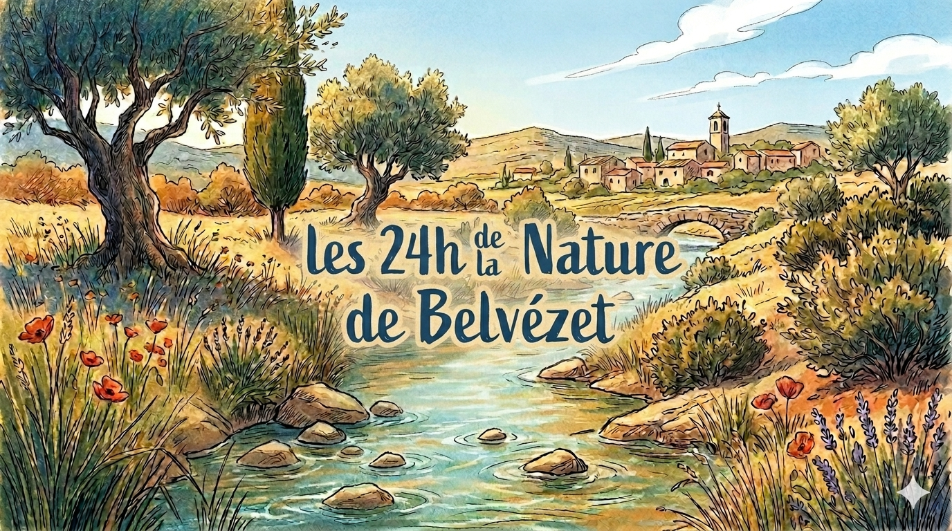 Les 24h de la nature à Belvezet le 16 mai 2026